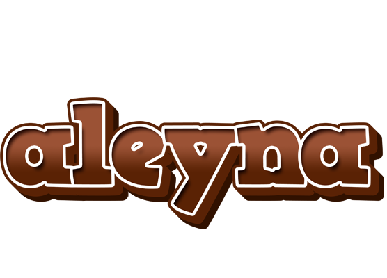 Aleyna brownie logo