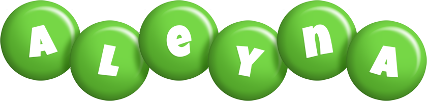 Aleyna candy-green logo