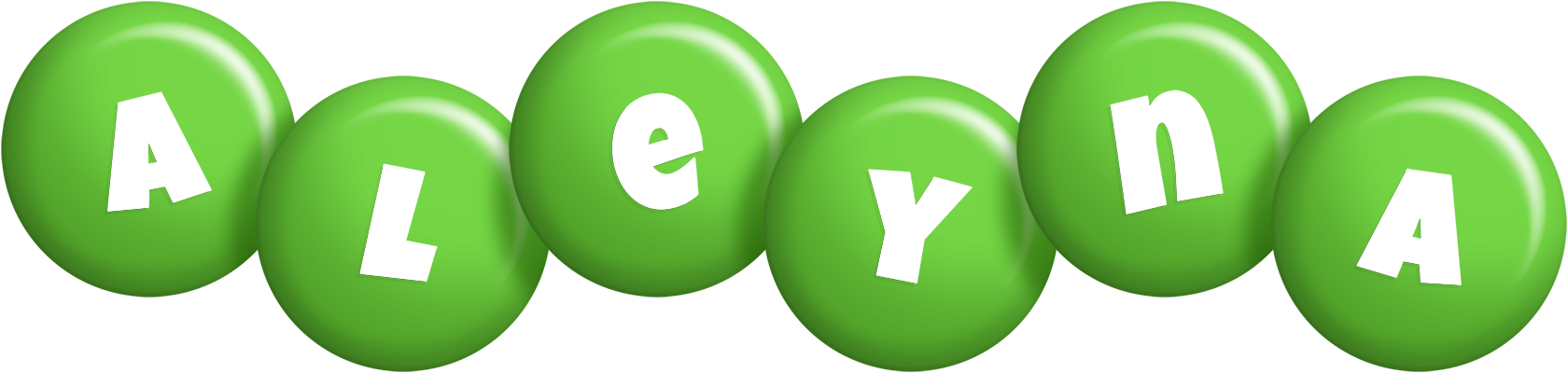 Aleyna candy-green logo