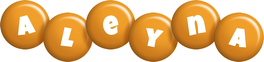 Aleyna candy-orange logo