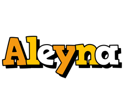 Aleyna cartoon logo