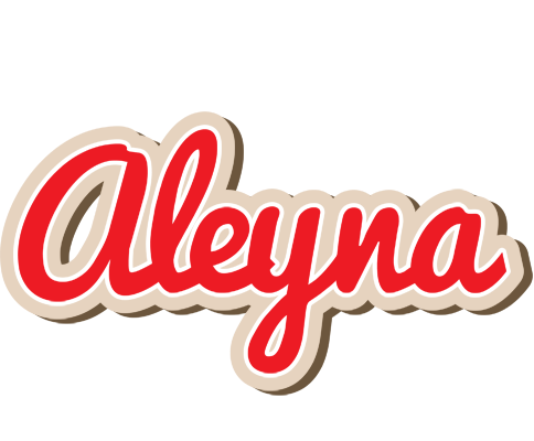 Aleyna chocolate logo