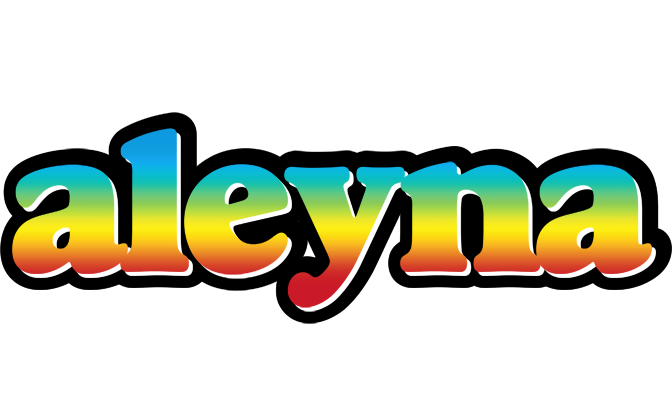 Aleyna color logo