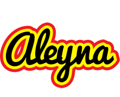 Aleyna flaming logo