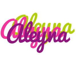 Aleyna flowers logo