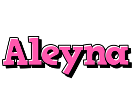 Aleyna girlish logo