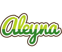 Aleyna golfing logo