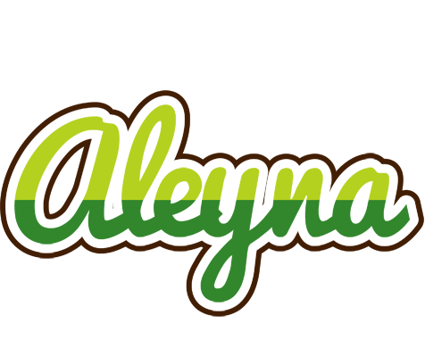 Aleyna golfing logo