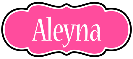 Aleyna invitation logo