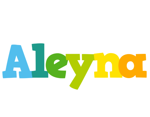 Aleyna rainbows logo