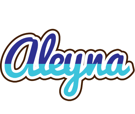 Aleyna raining logo