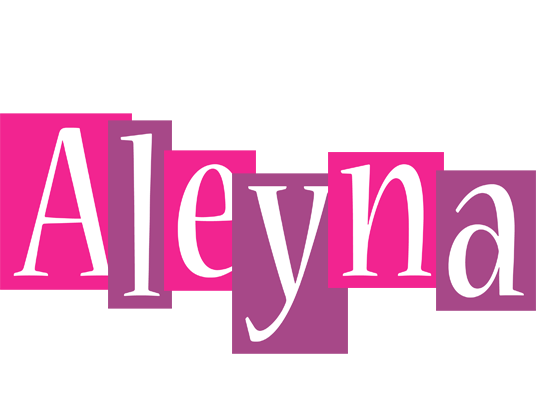 Aleyna whine logo