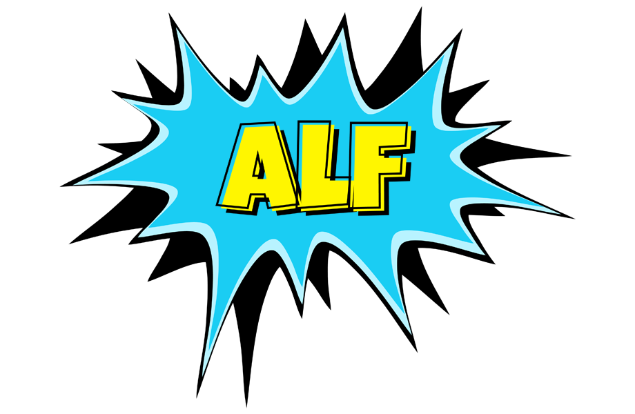 Alf amazing logo