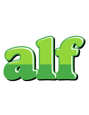 Alf apple logo