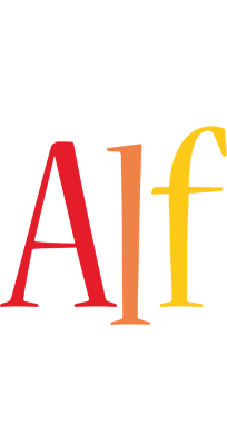 Alf birthday logo