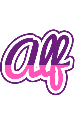 Alf cheerful logo