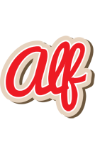 Alf chocolate logo
