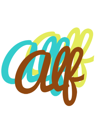 Alf cupcake logo