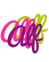 Alf flowers logo