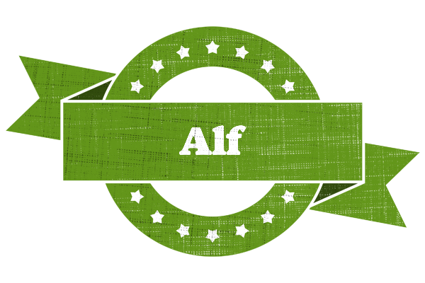 Alf natural logo