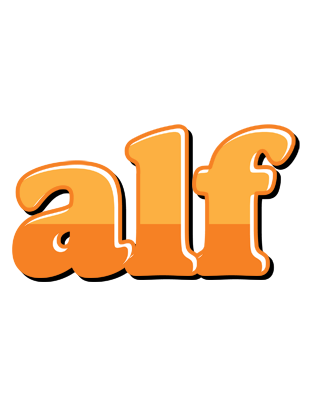 Alf orange logo