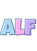 Alf pastel logo