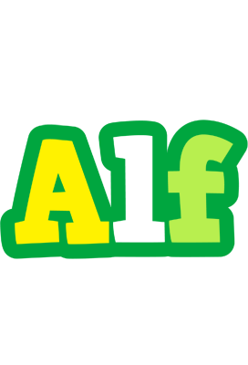 Alf soccer logo