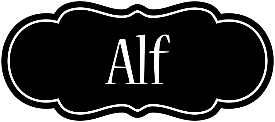 Alf welcome logo