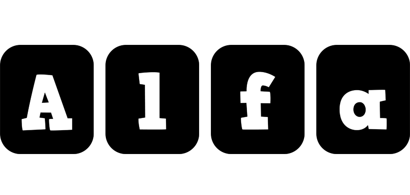 Alfa box logo