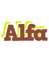 Alfa caffeebar logo