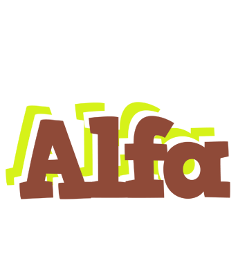 Alfa caffeebar logo