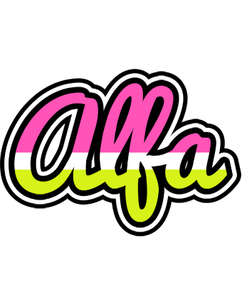 Alfa candies logo