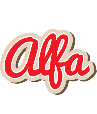 Alfa chocolate logo