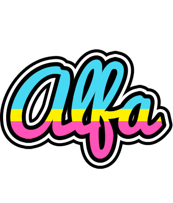 Alfa circus logo
