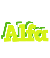 Alfa citrus logo