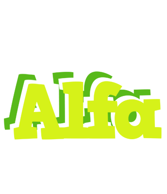 Alfa citrus logo