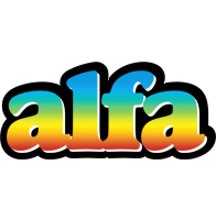 Alfa color logo