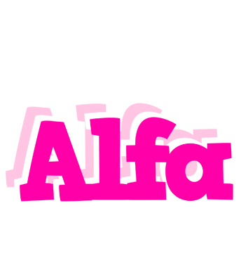 Alfa dancing logo