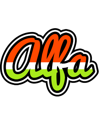 Alfa exotic logo