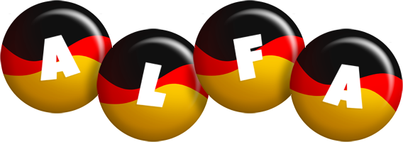 Alfa german logo