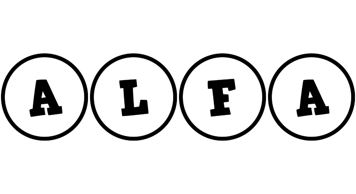 Alfa handy logo