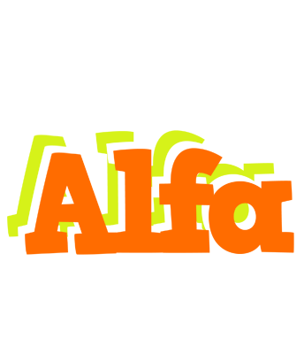 Alfa healthy logo