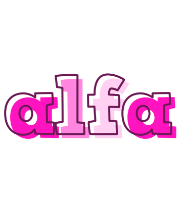 Alfa hello logo