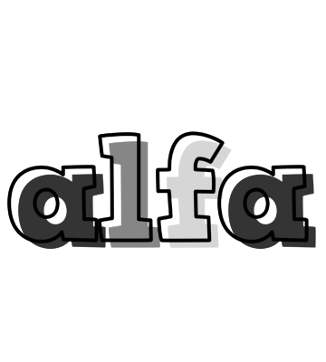 Alfa night logo