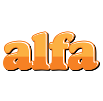 Alfa orange logo