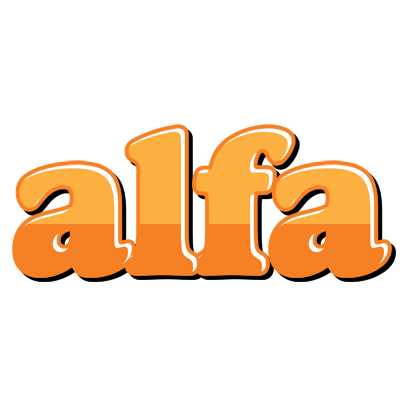 Alfa orange logo