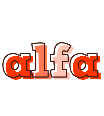Alfa paint logo