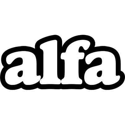 Alfa panda logo