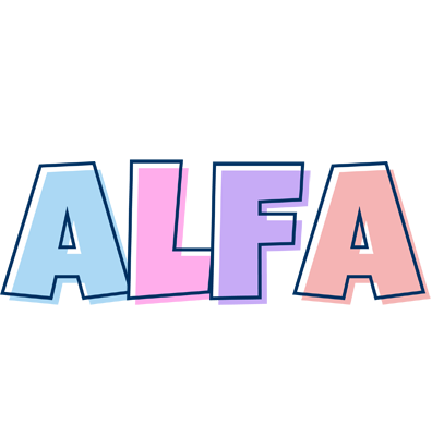 Alfa pastel logo