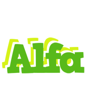 Alfa picnic logo